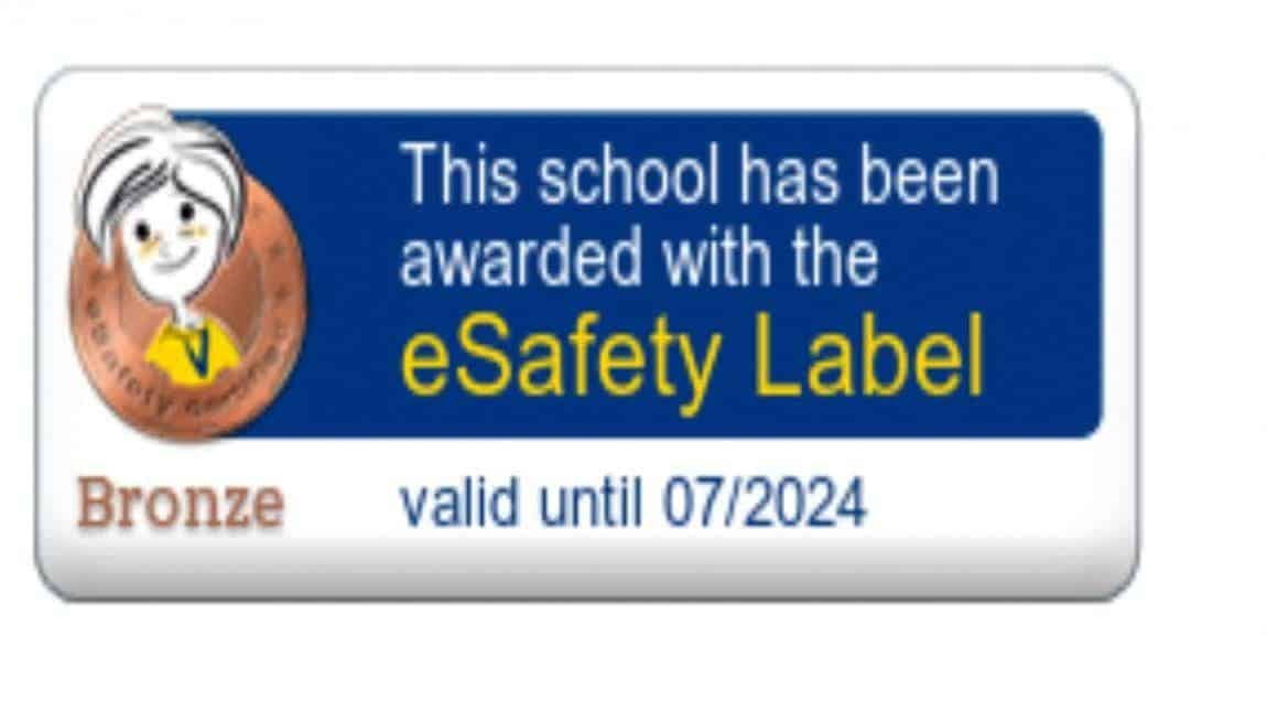 eSafety Label ile Ödüllendirildik